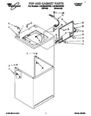 Top and cabinet