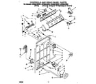 Whirlpool LSC6244BQ0 control and rear panel diagram