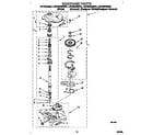 Whirlpool LSC6244BW0 gearcase diagram