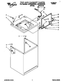 Top and cabinet