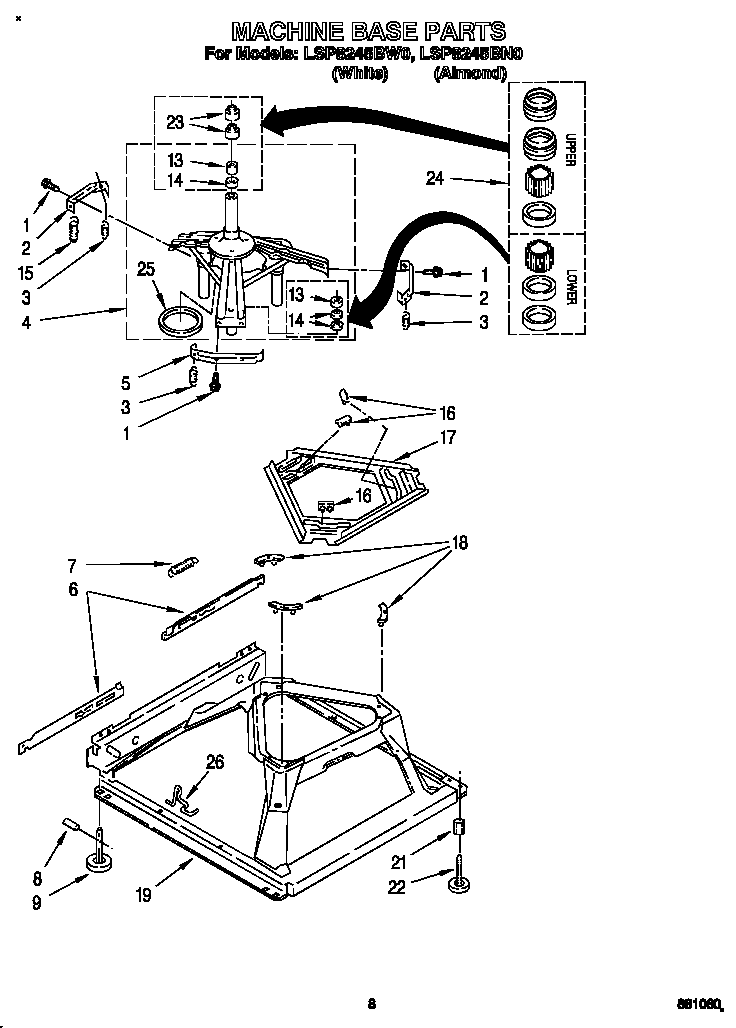 Machine base