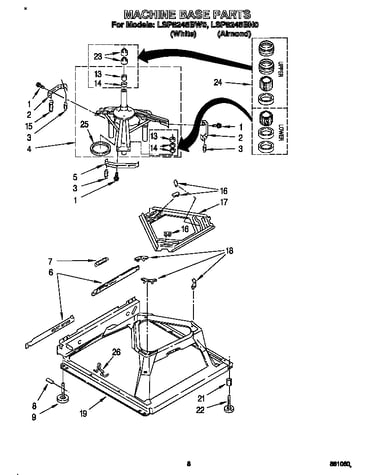 Machine base