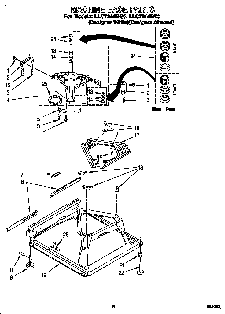 Machine base