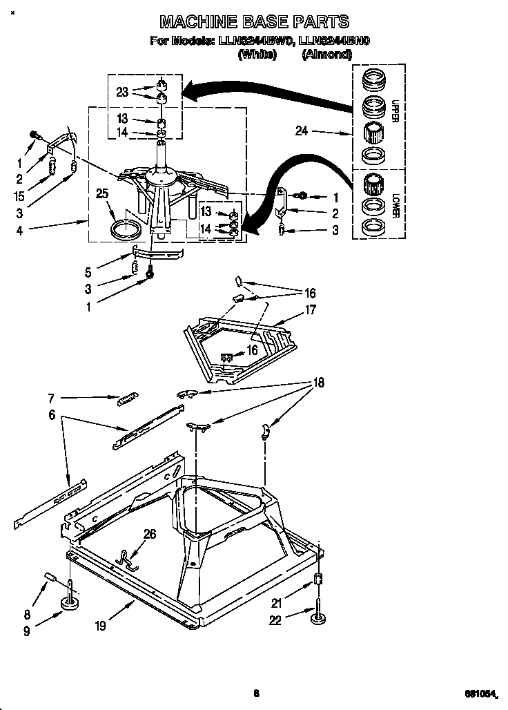 Machine base