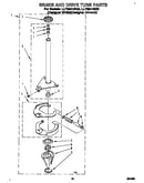 Brake and drive tube