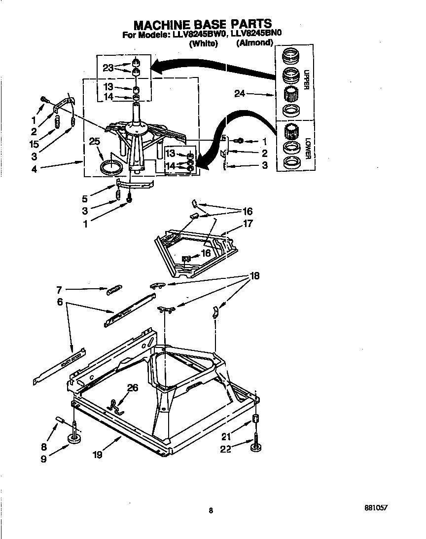Machine base