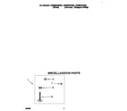 Whirlpool LSN8244BW0 miscellaneous diagram