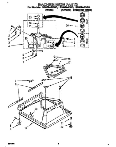 Machine base