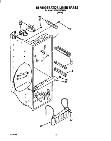 Refrigerator liner