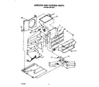 Whirlpool ACM102XX1 airflow and control diagram