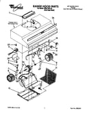Range hood parts