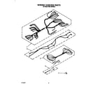 KitchenAid KEDC205YWH0 wiring harness diagram