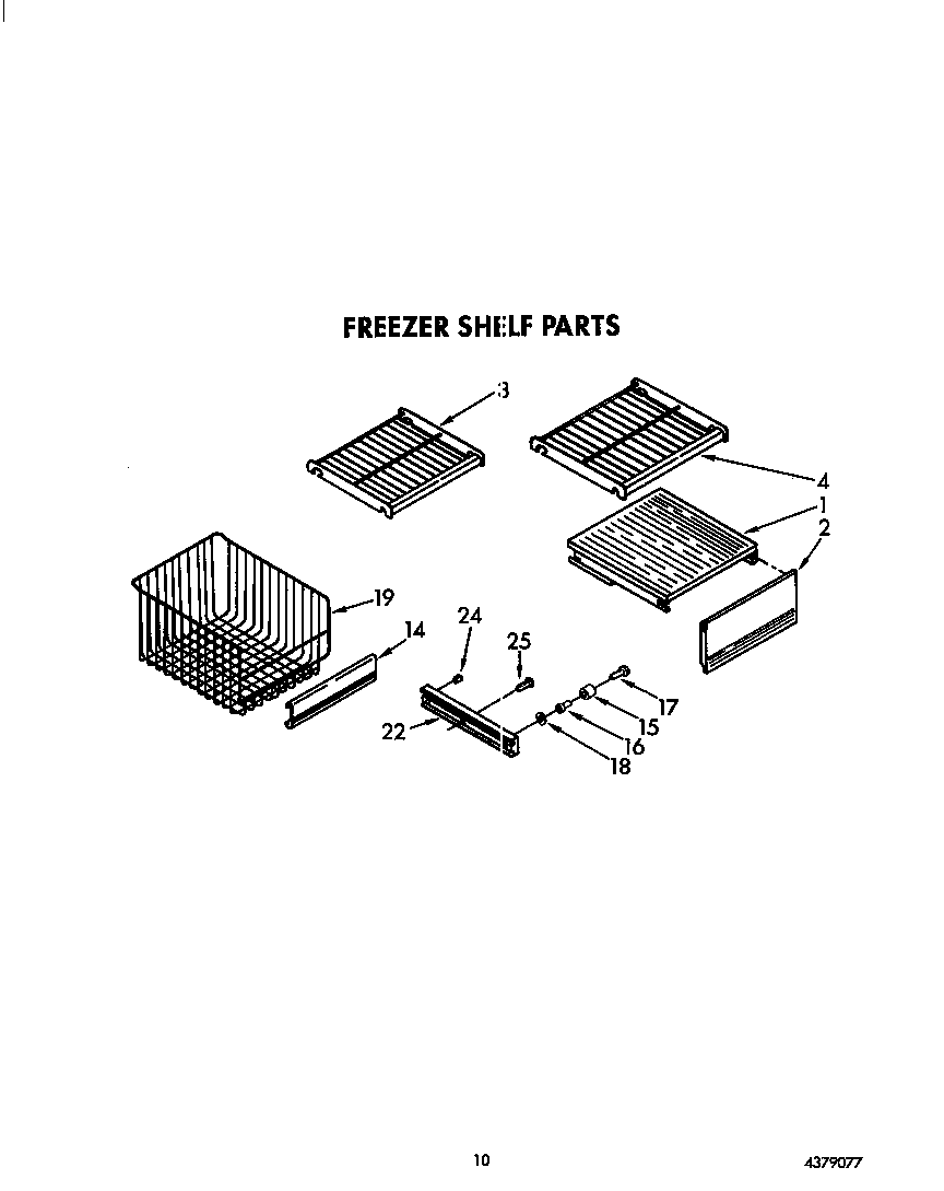 FREEZER SHELF