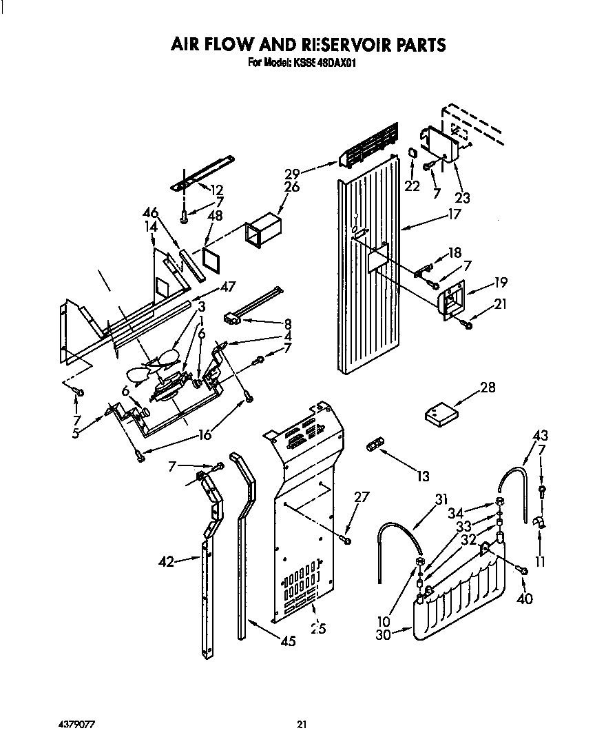 AIR FLOW AND RESERVOIR