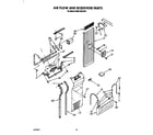 KitchenAid KSSS48DAX01 air flow and reservoir diagram