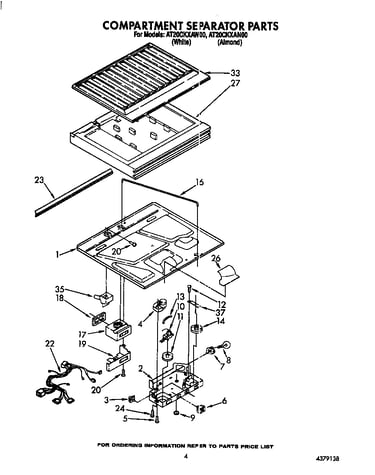 Compartment separator