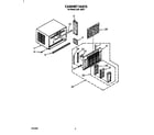 Whirlpool ACE184XY1 cabinet diagram