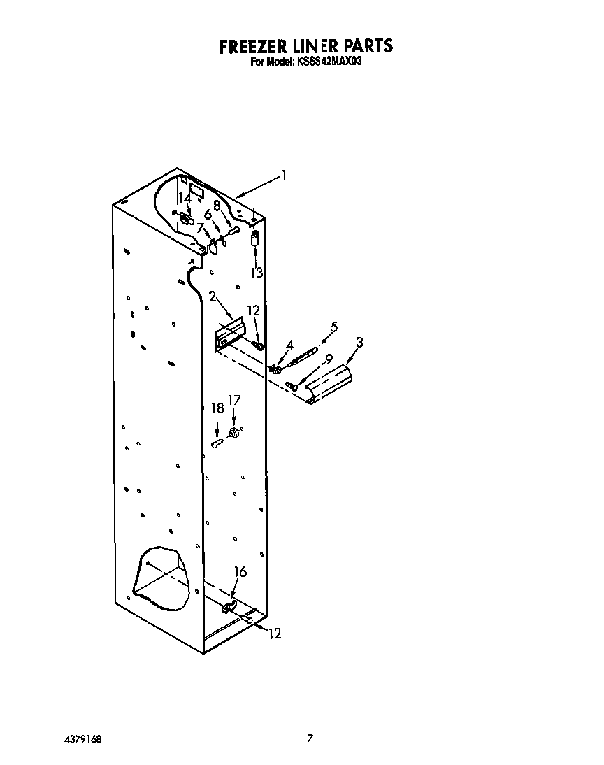 Freezer liner