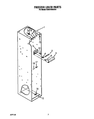 Freezer liner