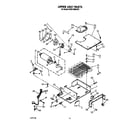 KitchenAid KSSS42MAX03 upper unit diagram