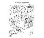 KitchenAid BPAC2400AS0 air flow and control diagram