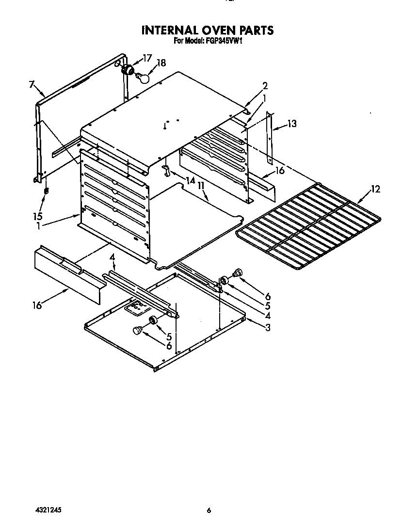 Internal oven