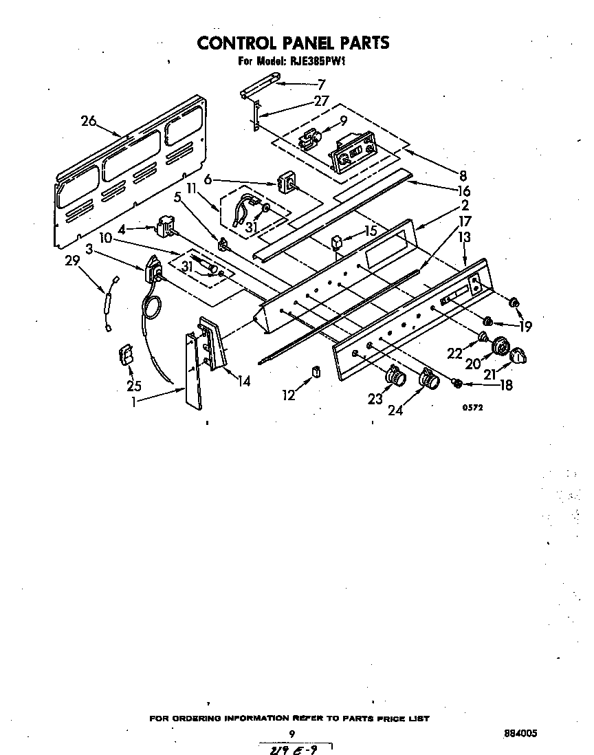 Control panel
