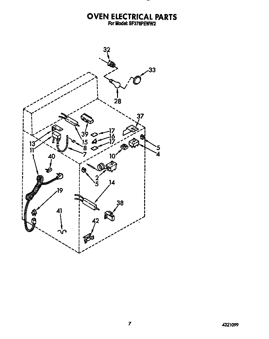 Oven electrical