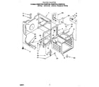 Whirlpool RF366PXYW2 oven diagram