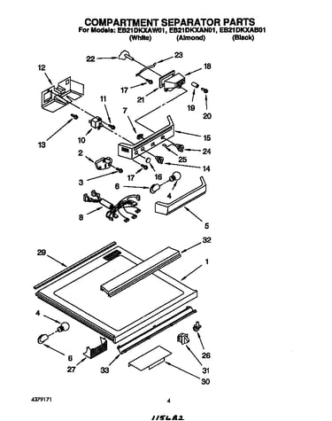 Compartment separator