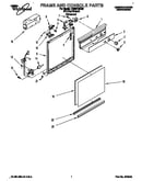 Frame and console