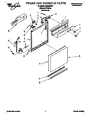 Frame and console