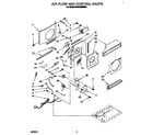 Whirlpool BHAC0500XS4 air flow and control diagram