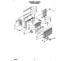 Whirlpool BHAC0500XS4 cabinet diagram