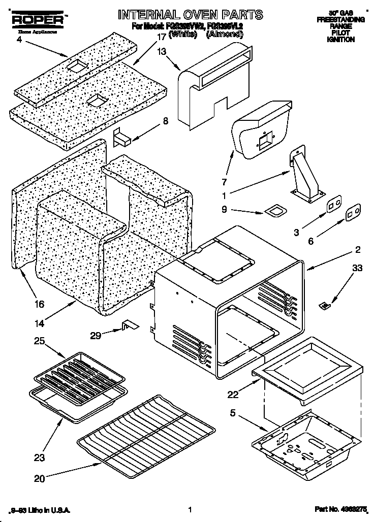 Internal oven