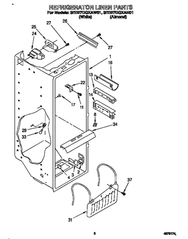 Refrigerator liner