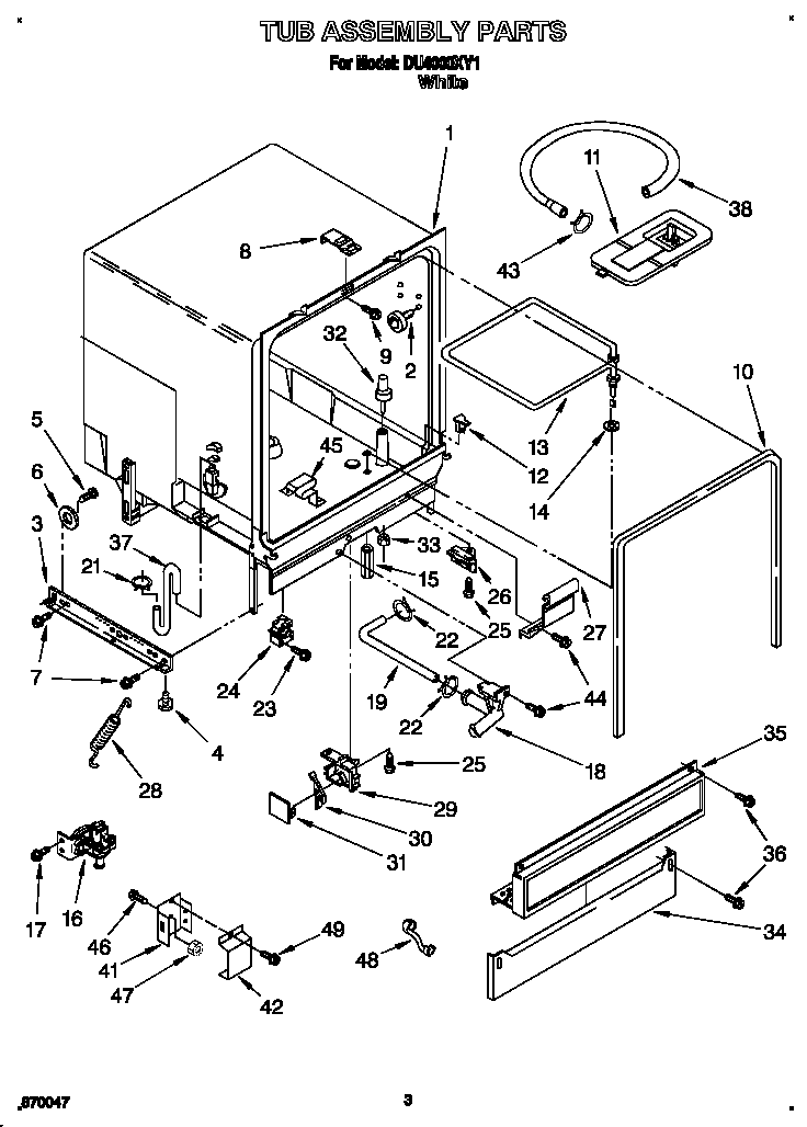 Tub assembly