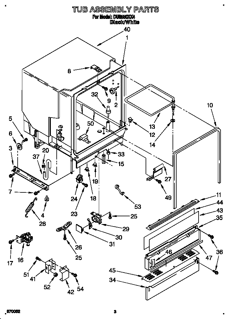 Tub assembly
