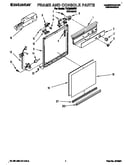 Frame and console