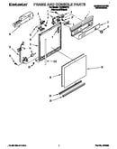 Frame and console