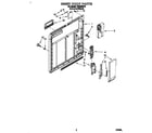 Whirlpool TUD5000Y3 inner door diagram