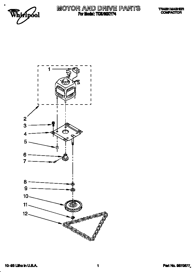 Motor and drive