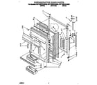 Whirlpool 8ET18DKXAW00 refrigerator door diagram