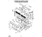 KitchenAid KIRD861XSS0 housing and control parts diagram