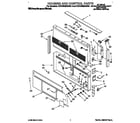 KitchenAid KIRD862XSS0 housing and control parts diagram