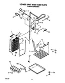 Lower unit and tube