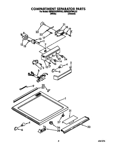 Compartment separator