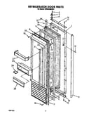 Refrigerator door