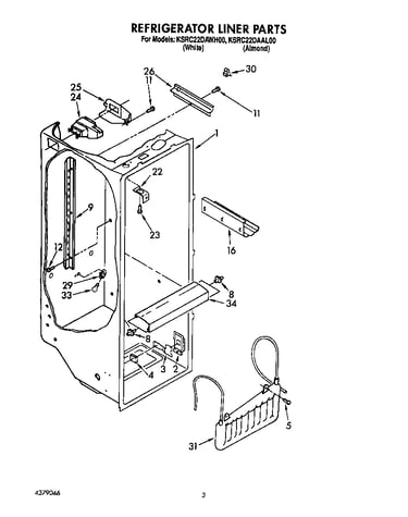 Refrigerator liner