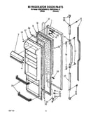 Refrigerator door